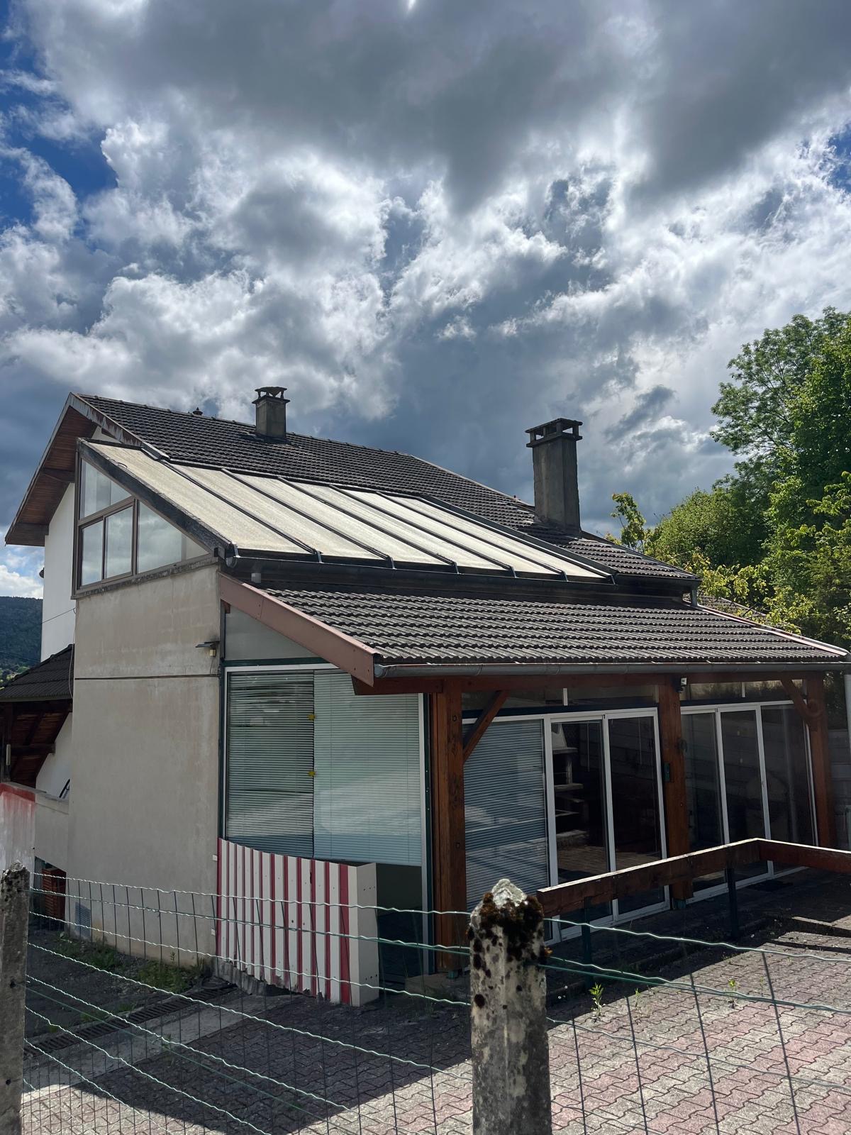 Rénovation complète charpente et couverture - Après